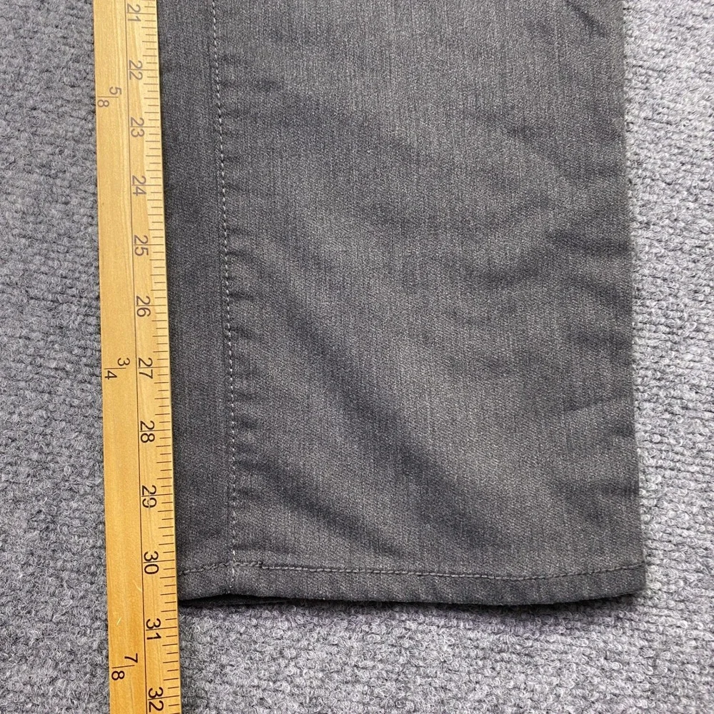 Banana Republic Travel Jean Mens 35x32 Slim Fit‎ Charcoal Gray Denim Pants